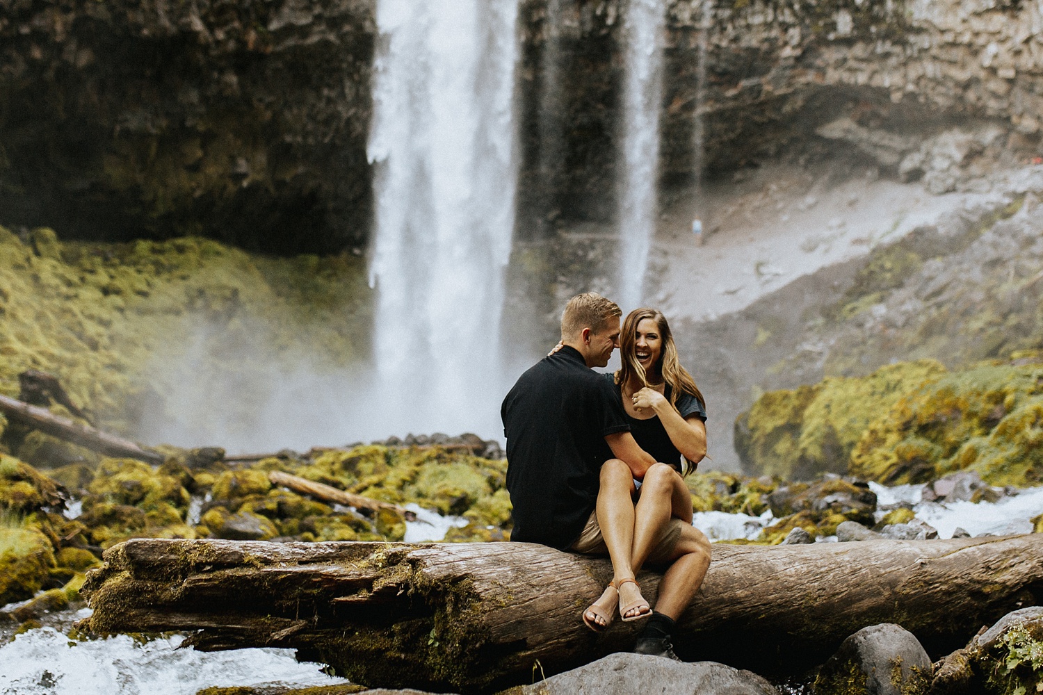 Lethbridge wedding photographer, Alberta wedding photographer, Alberta elopement photographer, Banff wedding photographer, Banff elopement photographer, adventurous photographer, Canada, Alberta, waterfall_3