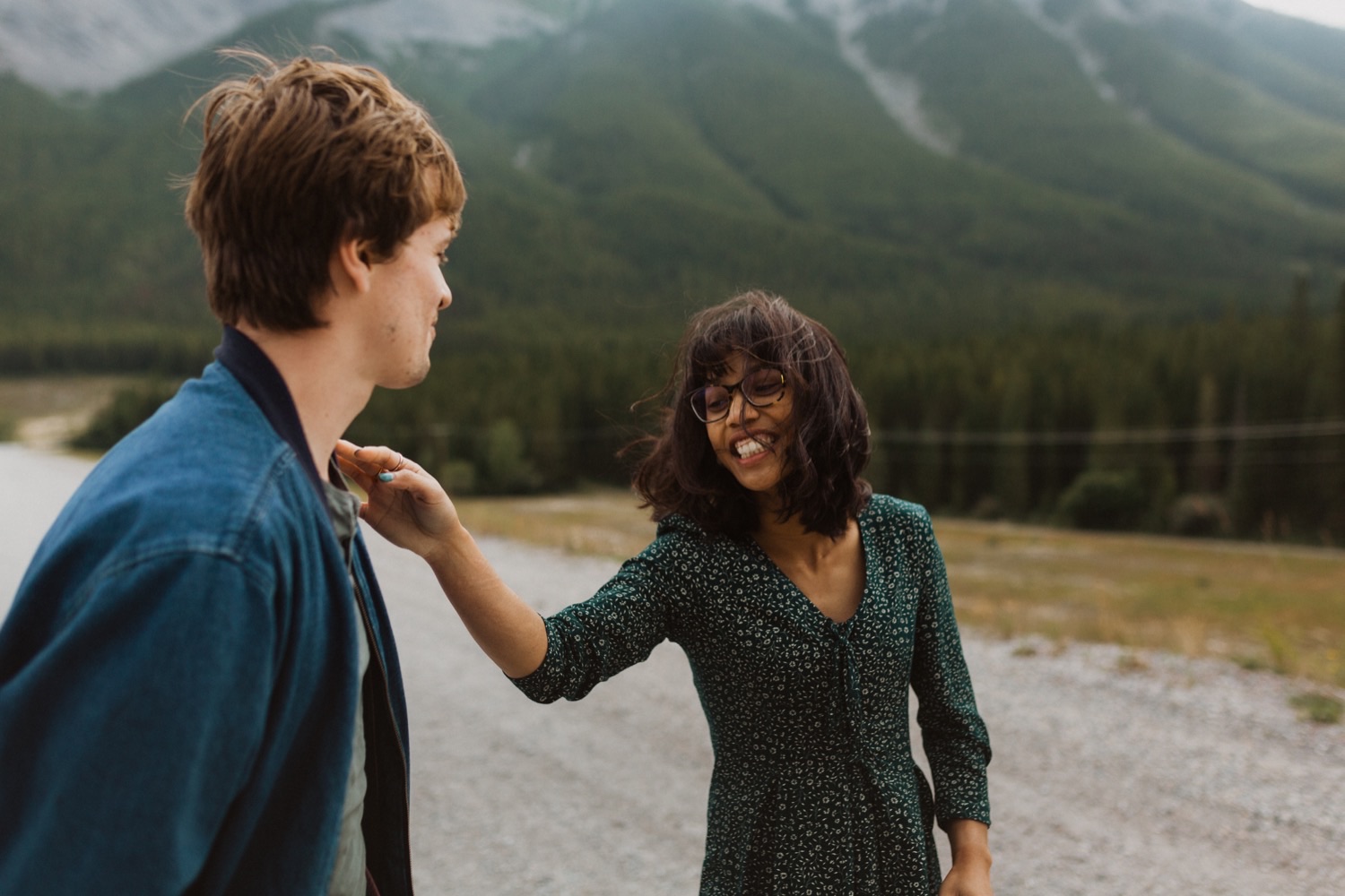 Couple Photos in Banff National Park, Banff National Park Couple Photos, Wedding photos in Banff National Park, Banff National Park Elopement, Where to get couple photos in Banff, Banff Wedding, Banff Wedding Photographer, Banff Engagement Photographer, Wedding in Banff National Park, Couple Photos Banff, Banff Engagement Photos, Couple photos at Spray Lakes Kananaskis, Spray Lakes Kananaskis