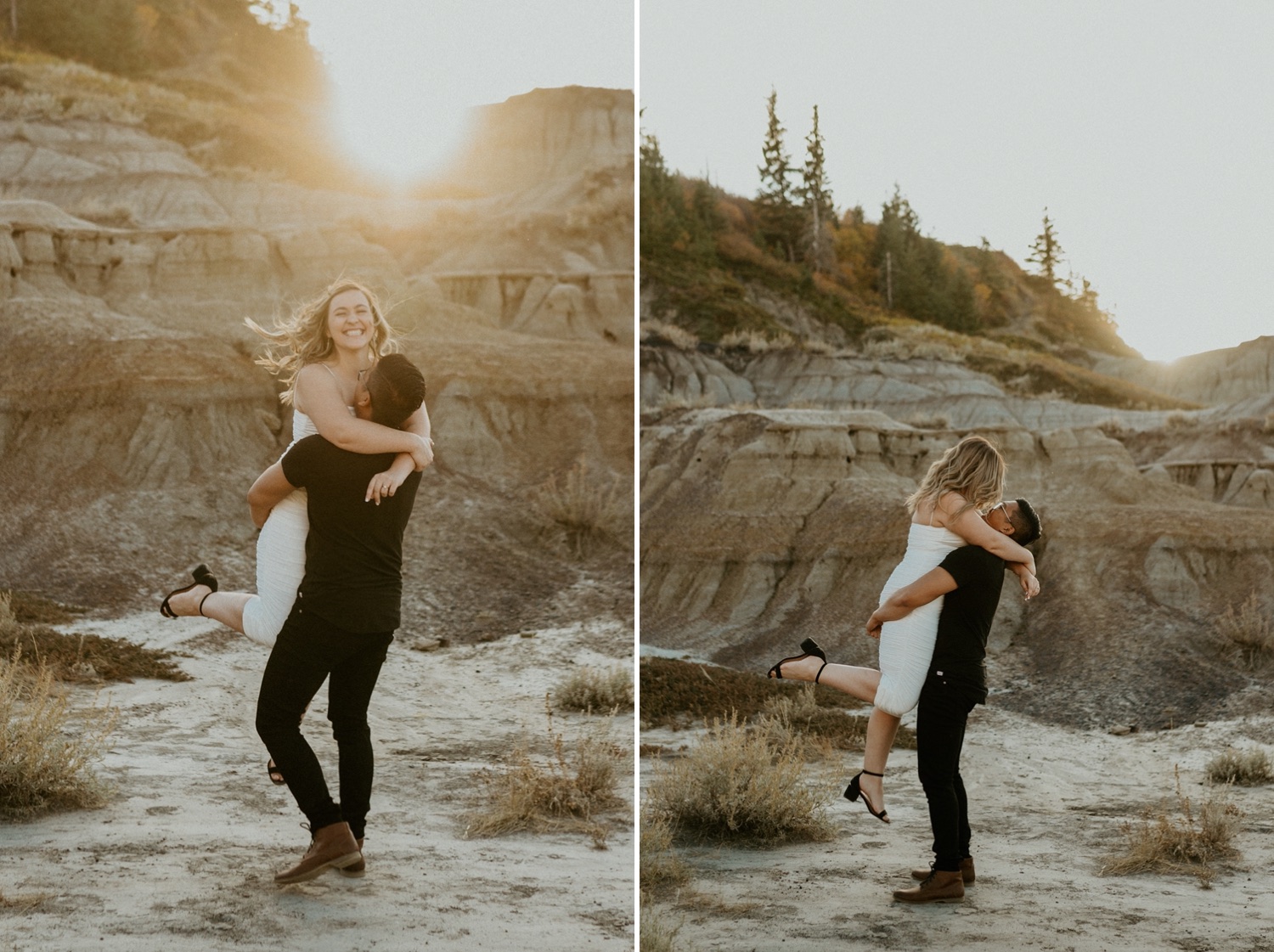 Badlands Engagement Photos, Alberta Badlands Engagement Photos, Badlands Wedding photos, Badlands Engagement summer photos, Dreamy Sunset Photos in the Badlands, Alberta Badlands Wedding Photos, Wedding Ceremony in Albertas Badlands, Alberta Badlands, Alberta Badlands Engagement Session, Engagement Session at Badlands in Alberta, Engagement Session in Drumheller, Drumheller Badlands Engagement Photos, Drumheller Badlands Engagement Session, Get married in the badlands of Alberta, Get married in Albertas Badlands, Engagement Shoot at Albertas Badlands