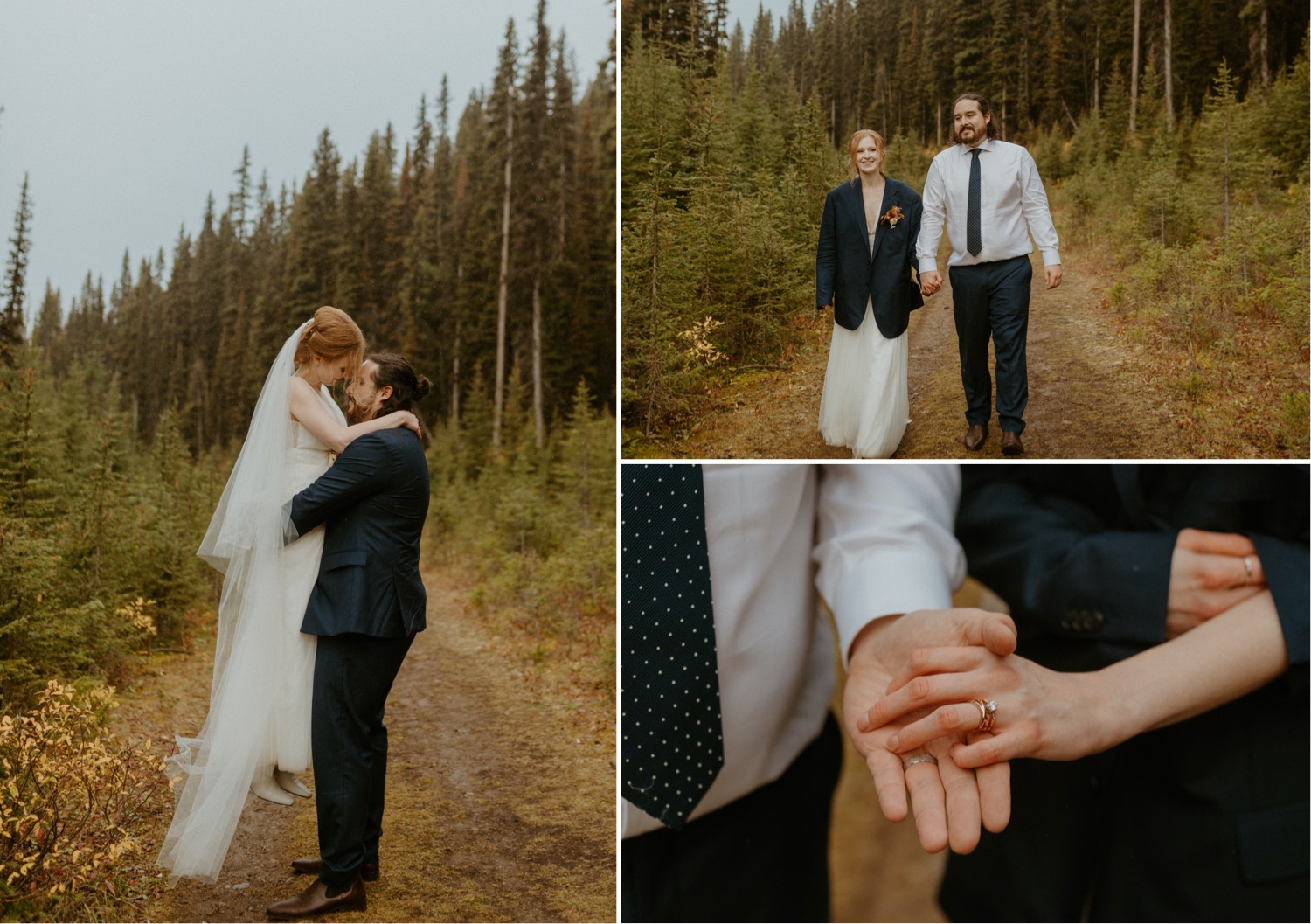 Banff Elopement, Banff Elopement with Family present, Small wedding in Banff, Banff small outdoor wedding, Banff small wedding with friends and family present, how to elope with family present, family elopement, Banff summer elopement, Banff fall wedding, Ceremony in Canmore, Wedding Ceremony at Sprays Lake in Canmore, How to get married in Banff, How to get married in canmore, Banff wedding photographer, Banff Elopement Photographer, Wedding near Banff in Canmore