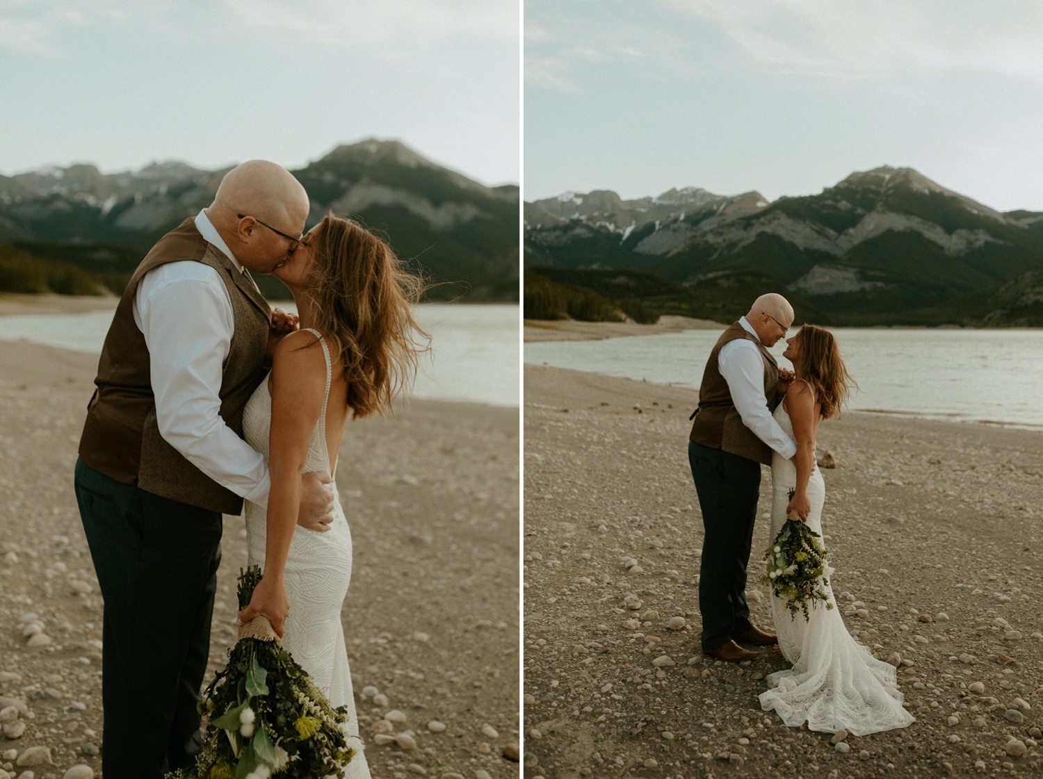 Kananaskis Mountain Elopement, Kananaskis Mountain Elopement with their Dog, Kananaskis summer elopement, kananaskis summer wedding, kananaskis elopement, kananaskis wedding, wedding with dog, elopement with dog present, where to get married in kananaskis, where to elope in kananaskis, kananaskis wedding ceremony, kananaskis elopement photographer, kananaskis elopement photographer, Alberta wedding and elopement photographer