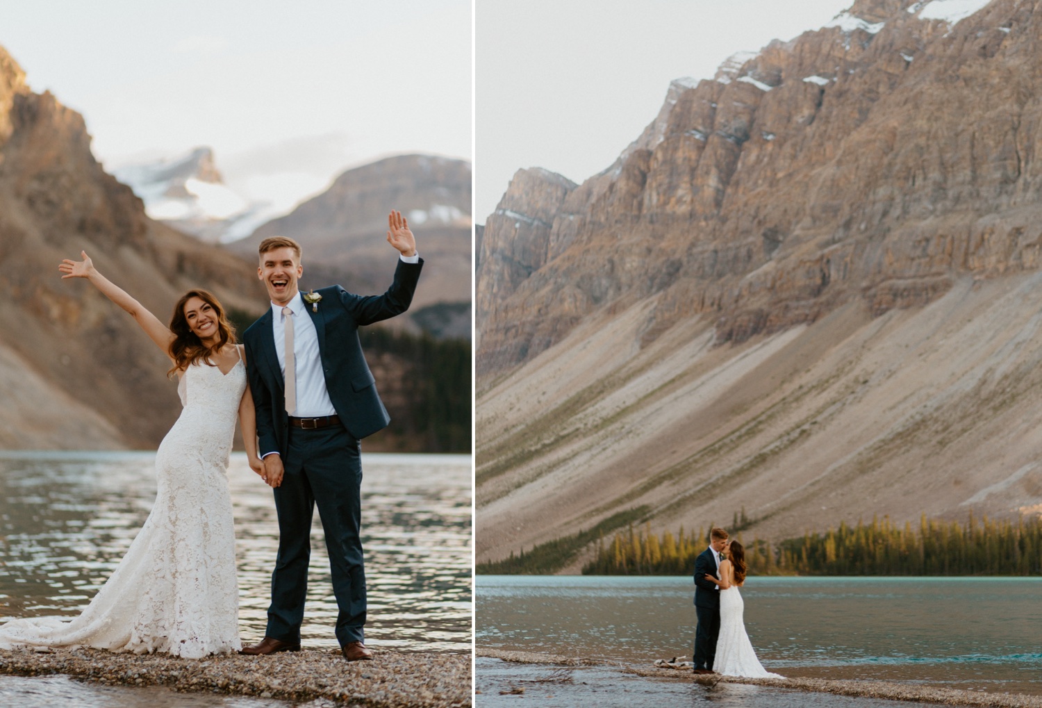 Bow Lake Wedding, Wedding at Bow Lake, Wedding photos at Bow lake, Wedding at Bow lake in Banff, Bow lake wedding photographer, bow lake photographer, bow lake, bow lake in banff, bow lake in banff national park, banff national park bow lake, bow lake sunrise wedding, bow lake photos