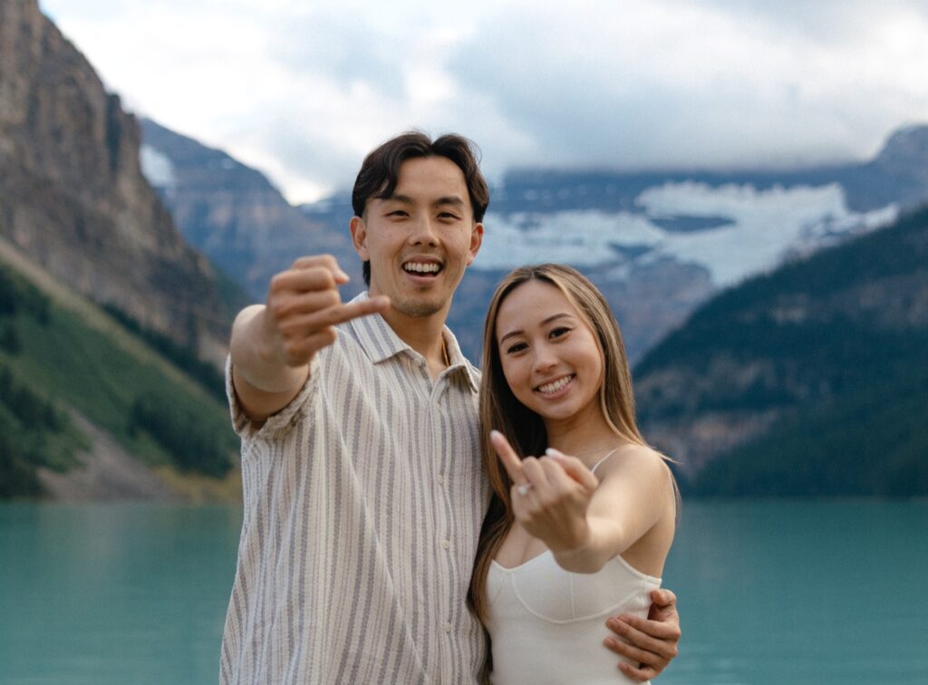 Lake Louise Proposal Photos Banff National Park at Fairmont Château Lake Louise shot by Havilah Heger Photography_1