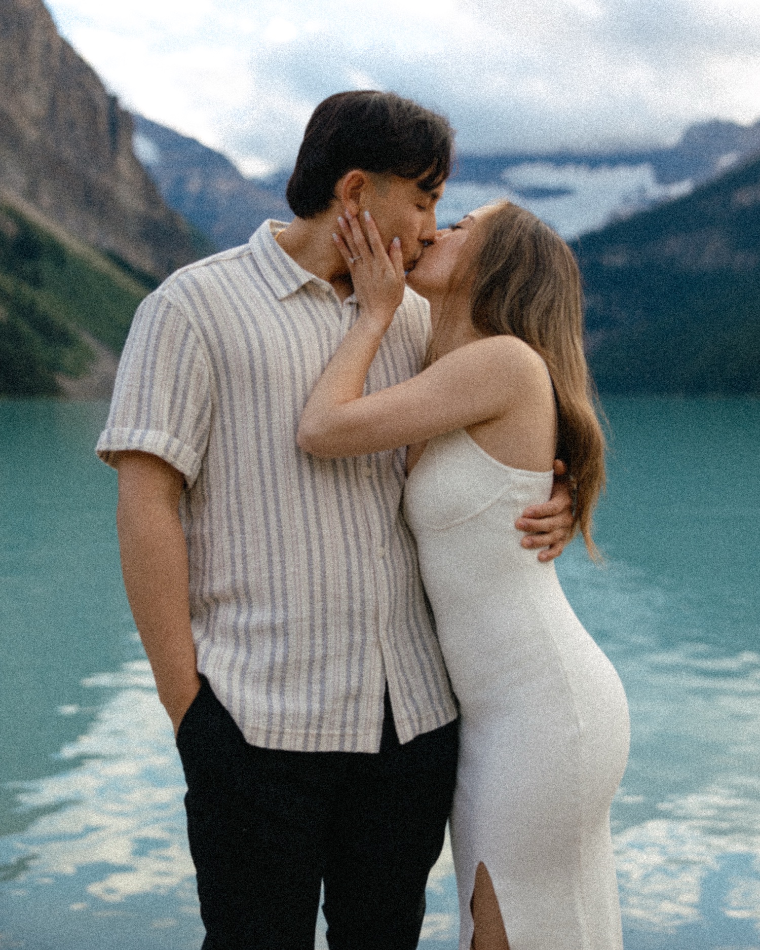 Lake Louise Proposal Photos Banff National Park at Fairmont Château Lake Louise shot by Havilah Heger Photography