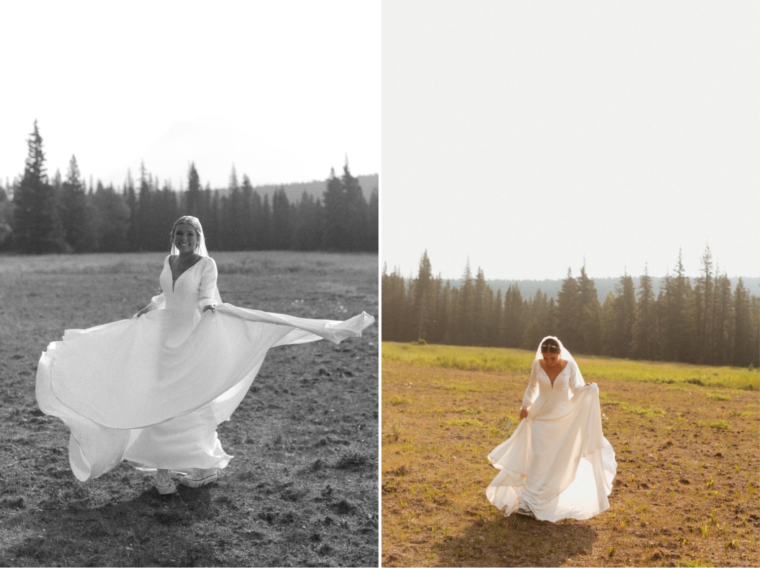 Banff Sunrise Elopement, Banff National Park Sunrise Elopement, Sunrise elopement with friends and family in Banff, sunrise elopement photos in Banff, Outdoor elopement photos in Banff during sunrise, Banff Sunrise Elopement Photography